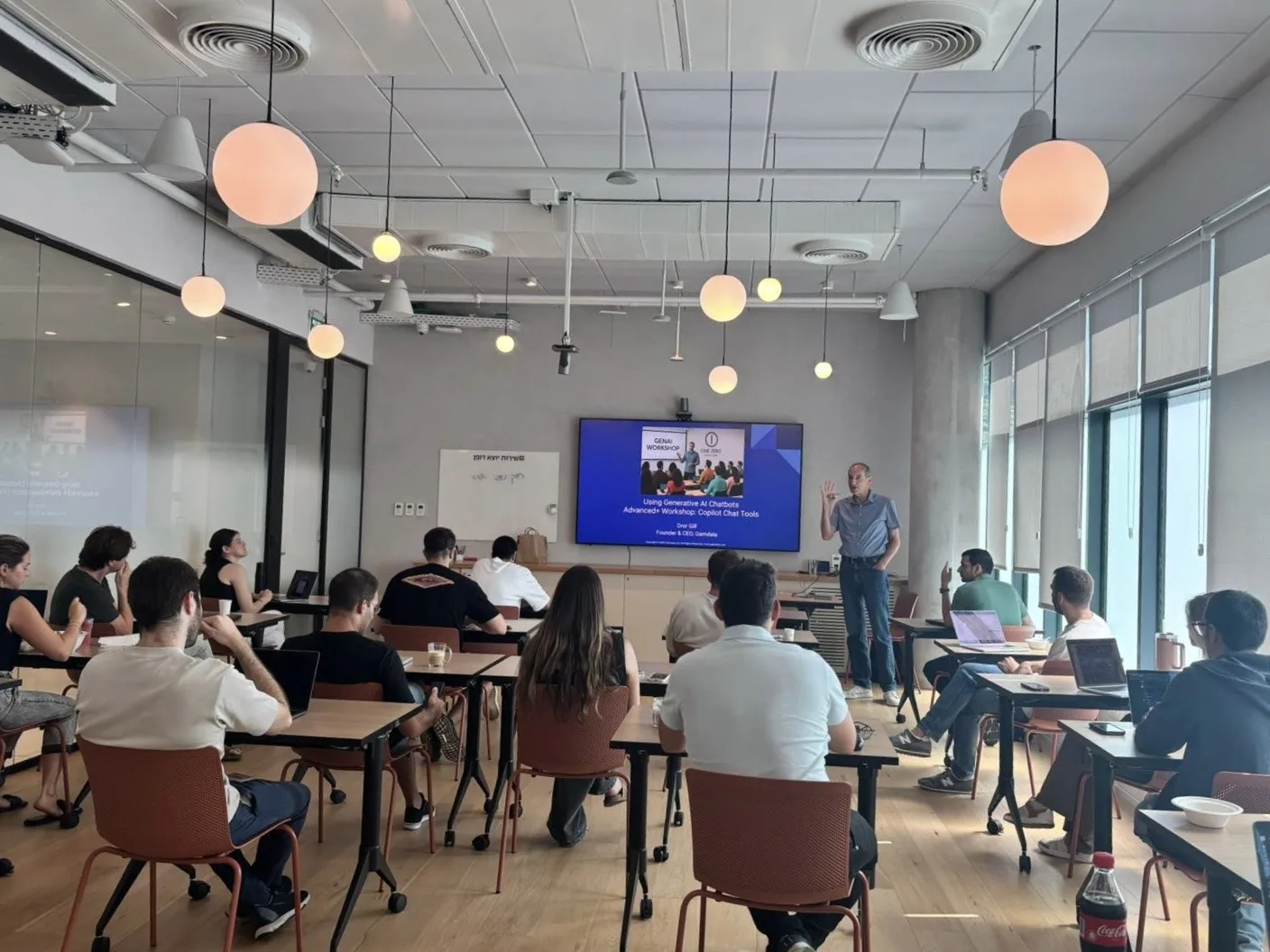 Vibe coding workshop participants
