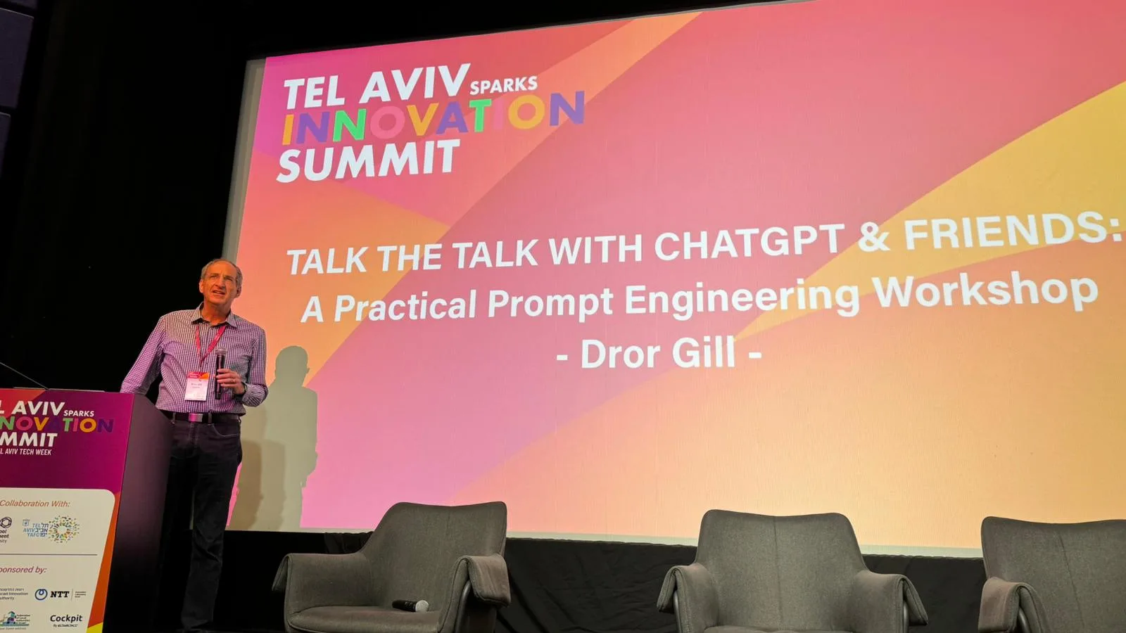 ChatGPT workshop at Tel Aviv Innovation Summit